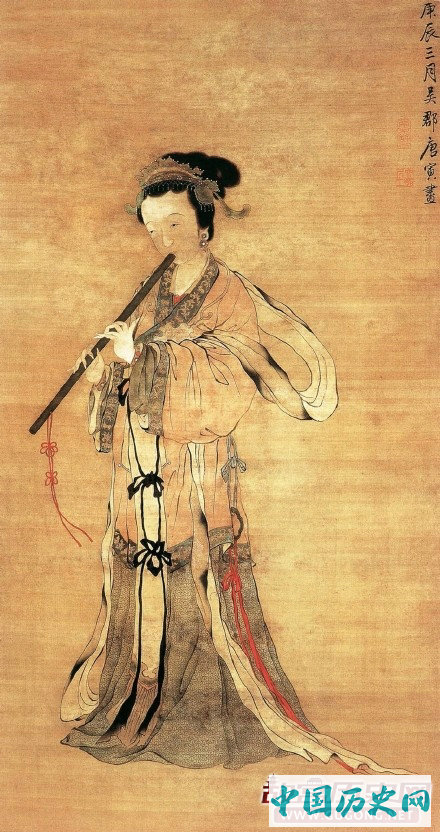 明代唐寅笔下仕女欣赏