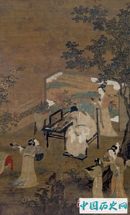 明代唐寅笔下仕女欣赏