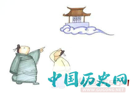 成语空中楼阁的出处